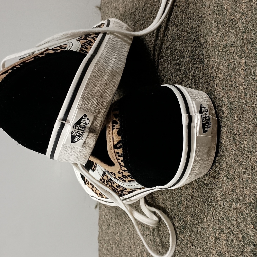 Leopard Print Vans - image 3